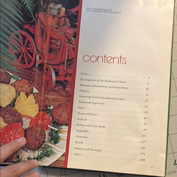 Southern Living Cookbook Pair - Red and Green Text - Picture 6 of 9